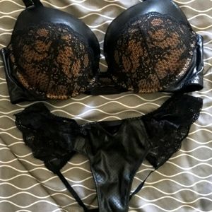 Victoria's Secret pushup bra and panties